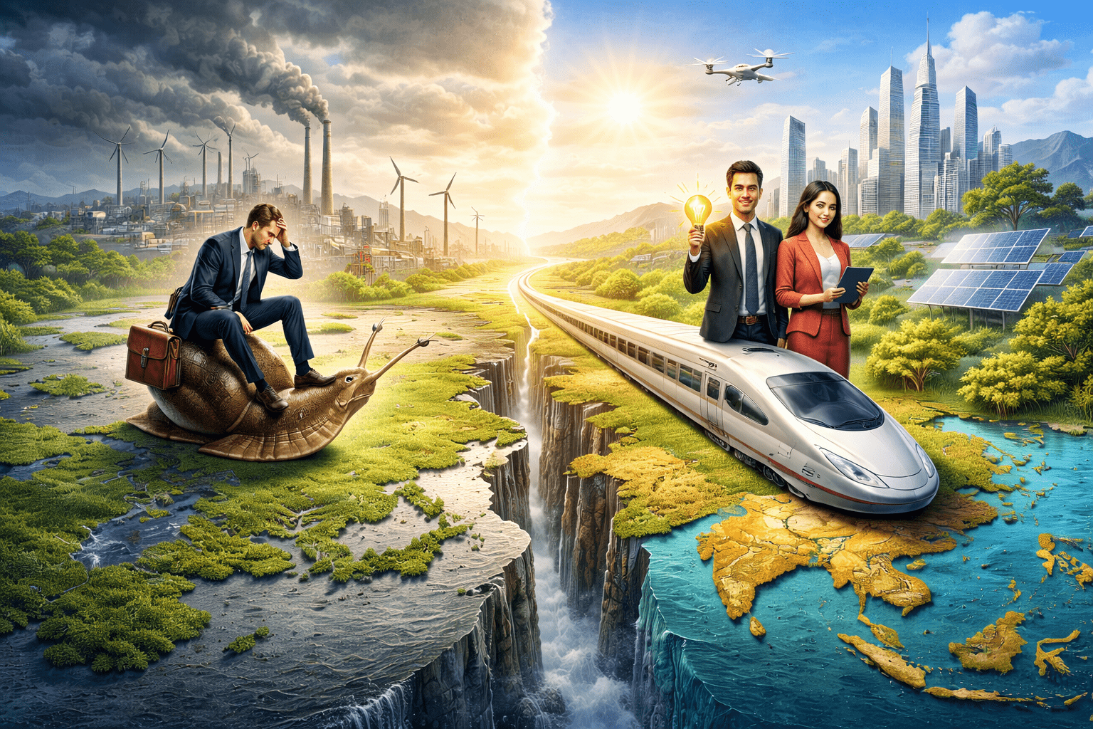 Europa organiseert zijn eigen achterstand