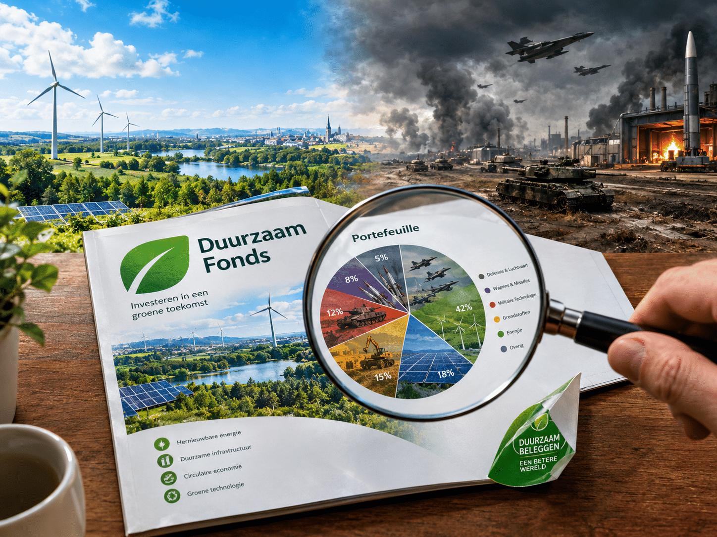 Duurzaam beleggen in een wereld in oorlog
